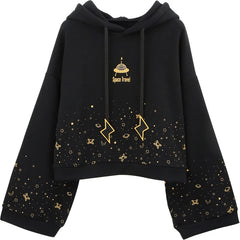 Women Kawaii Short Hoodie