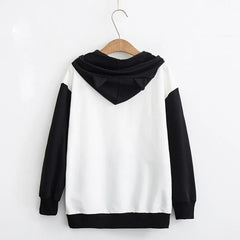 Women sweatshirt Cat Print hoodies