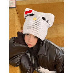 Sanrio Hello Kitty Handmade Knitted Hat