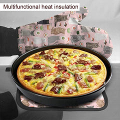 Kawaii Cat Oven Mitts and Pot Holders