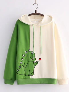 Kawaii Hoodies Anime Cotton Fleece Sweatshirt