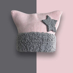 Kawaii Five-pointed Star Knitted Caps