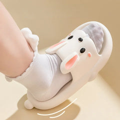 Woman Rabbit flip flops Sandals