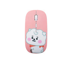 Kawaii Cartoon Wireless Usb Port Mouse