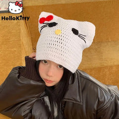 Sanrio Hello Kitty Handmade Knitted Hat