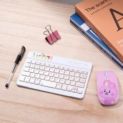 Kawaii Cartoon Wireless Usb Port Mouse
