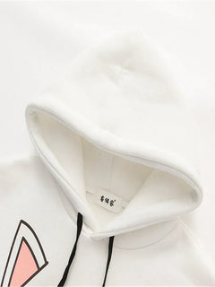 Kawaii Hoodies Anime Cotton Fleece Sweatshirt