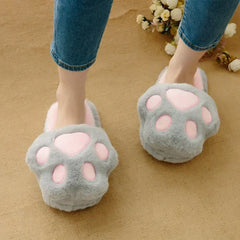 Kawaii Cat Paw Slippers