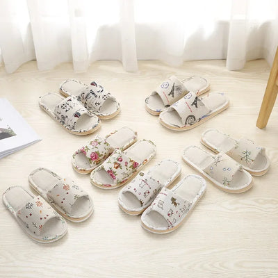 Floral Slippers for Women