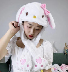 Kawaii Bunny Ear Cute Plush hats