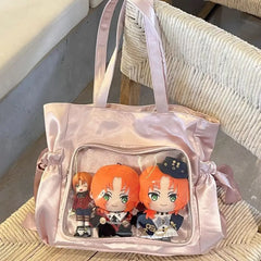 Japanese Style Itabag Large Square Handbag