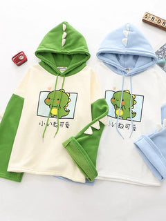 Kawaii Hoodies Anime Cotton Fleece Sweatshirt