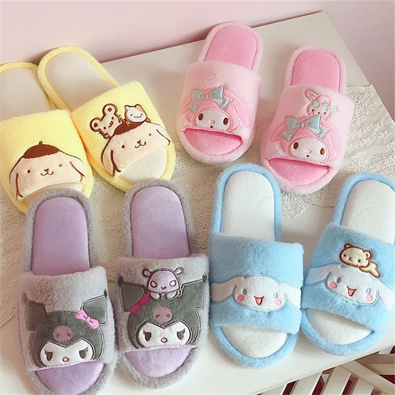 Hello Kitty Peep Toe Slippers