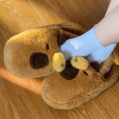 Kawaii Capybara Slippers