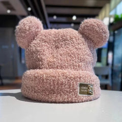 Kawaii Ear Bear Lamb Beanie Hats