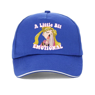 Casual a little bit emotional baseball cap