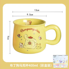 Sanrio Hello Kitty Pot Belly Ceramic Cup