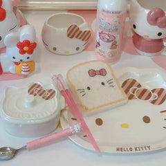 Kawaii Hello Kitty Toast Dishwashing Sponge
