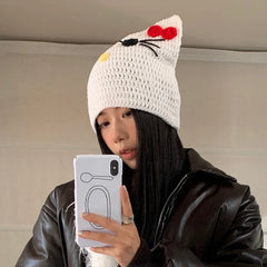 Sanrio Hello Kitty Handmade Knitted Hat
