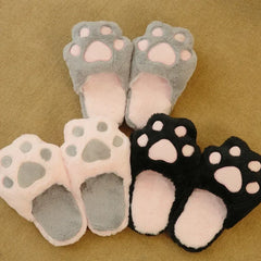 Kawaii Cat Paw Slippers