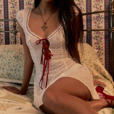 Chic Vintage Jacquard Mini Dress