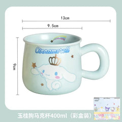 Sanrio Hello Kitty Pot Belly Ceramic Cup