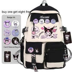 Sanrio Anime Kuromi Backpack