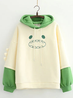 Kawaii Hoodies Anime Cotton Fleece Sweatshirt