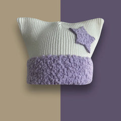 Kawaii Five-pointed Star Knitted Caps