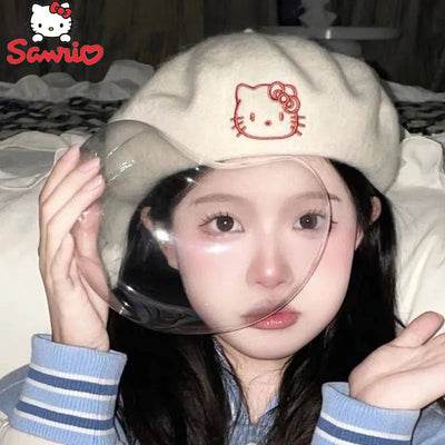 Hello Kitty Kawaii beret hats