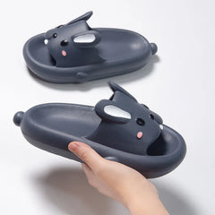 Woman Rabbit flip flops Sandals