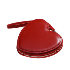 Leather Heart Bag