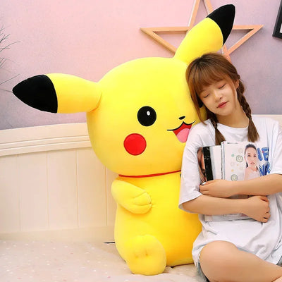 Big Size Pokemon Large Pikachu Plush Toy Kawaii Stuffed Animal