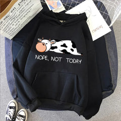 Nope Not Today Kawaii Women Sweatshirts