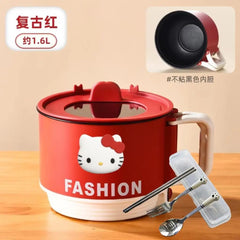 Mini Sanrio Hello Kitty Electric Cooking Pot