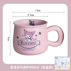 Sanrio Hello Kitty Pot Belly Ceramic Cup