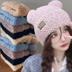 Kawaii Ear Bear Lamb Beanie Hats