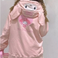 Sanrio Kuromi Cinnamoroll Melody Hoodie