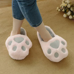 Kawaii Cat Paw Slippers