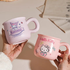 Sanrio Hello Kitty Pot Belly Ceramic Cup