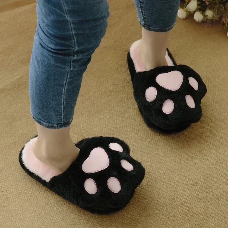 Kawaii Cat Paw Slippers