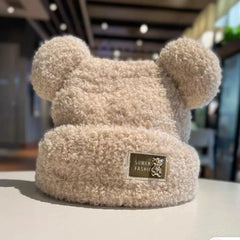Kawaii Ear Bear Lamb Beanie Hats
