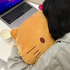 Hello Kittys Hooded U-Shaped Pillow and Warm Hand Pillow
