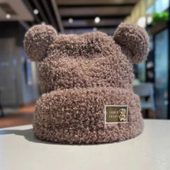 Kawaii Ear Bear Lamb Beanie Hats