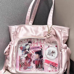 Japanese Style Itabag Large Square Handbag