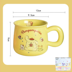Sanrio Hello Kitty Pot Belly Ceramic Cup