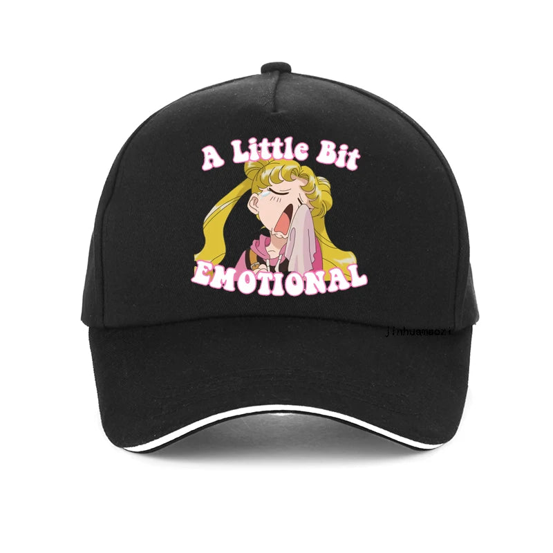 Casual a little bit emotional baseball cap