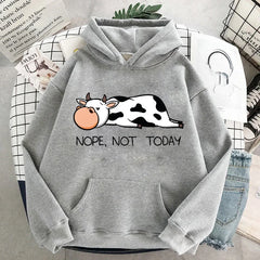 Nope Not Today Kawaii Women Sweatshirts
